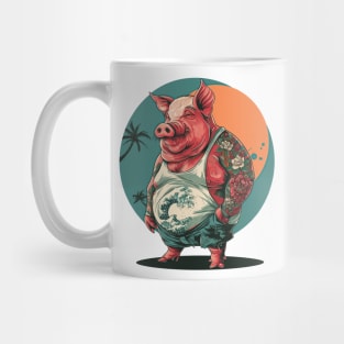 Beach Pig Mug